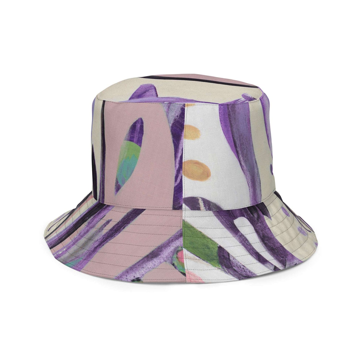 Dove Purple/Blue Reversible bucket hat