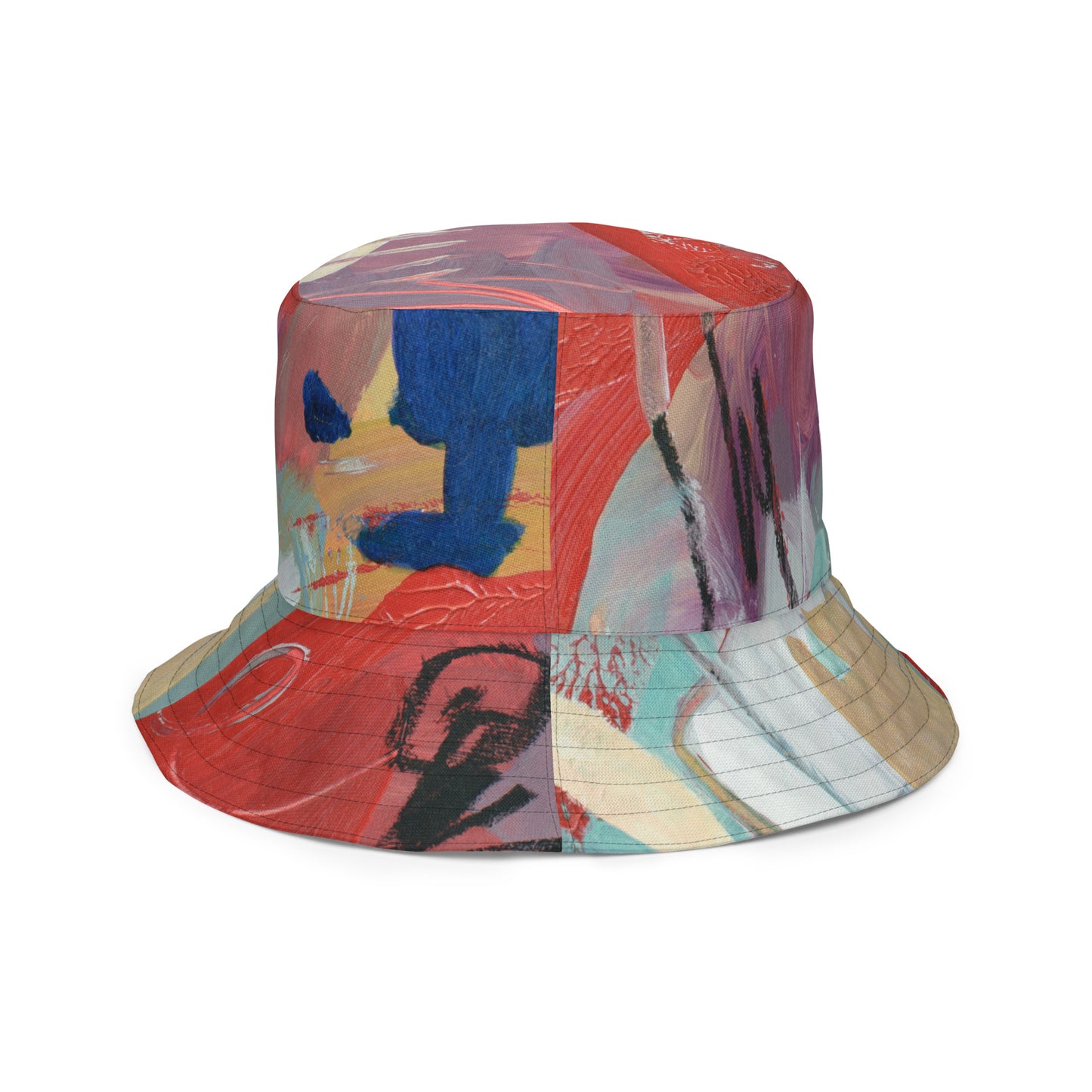 Red Dog/Late July Reversible bucket hat