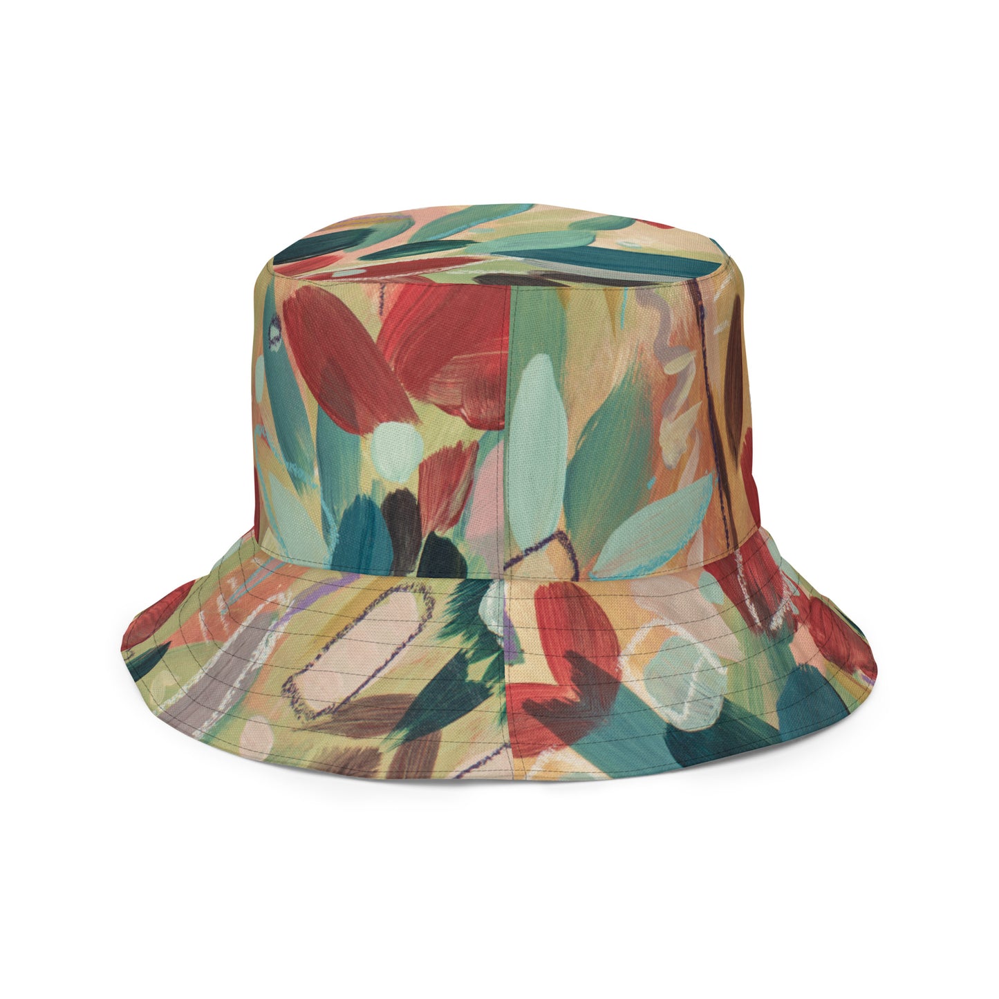 Reckless Succulent / Asking for Flowers  Reversible bucket hat