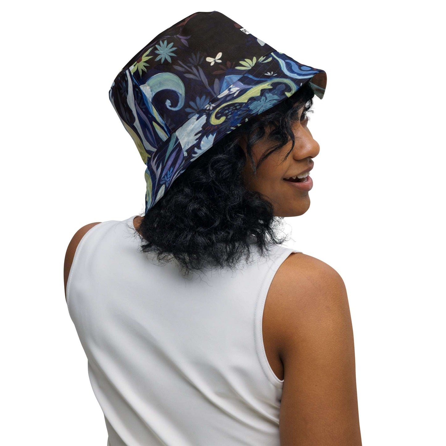 Blue Nightfall / Night Breed Reversible bucket hat