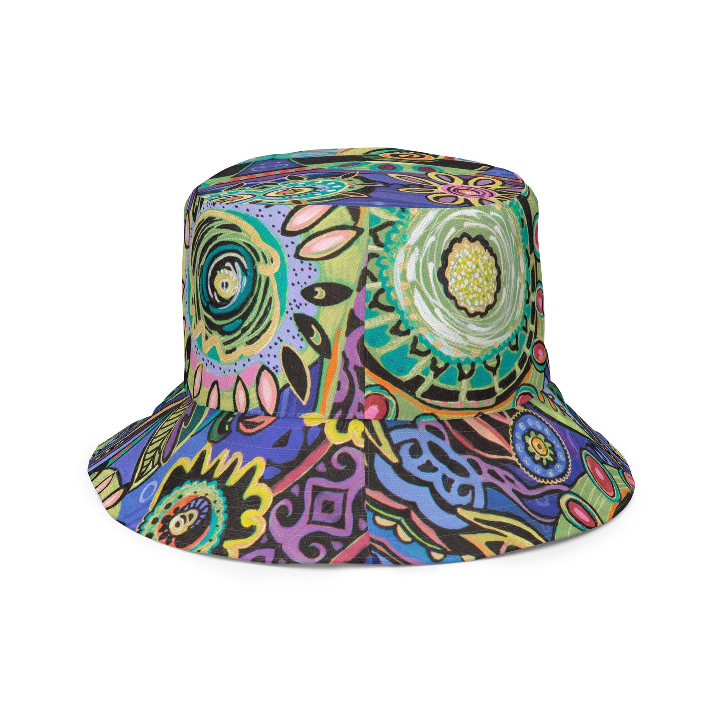 Soul Journey / Efflorescence Reversible bucket hat