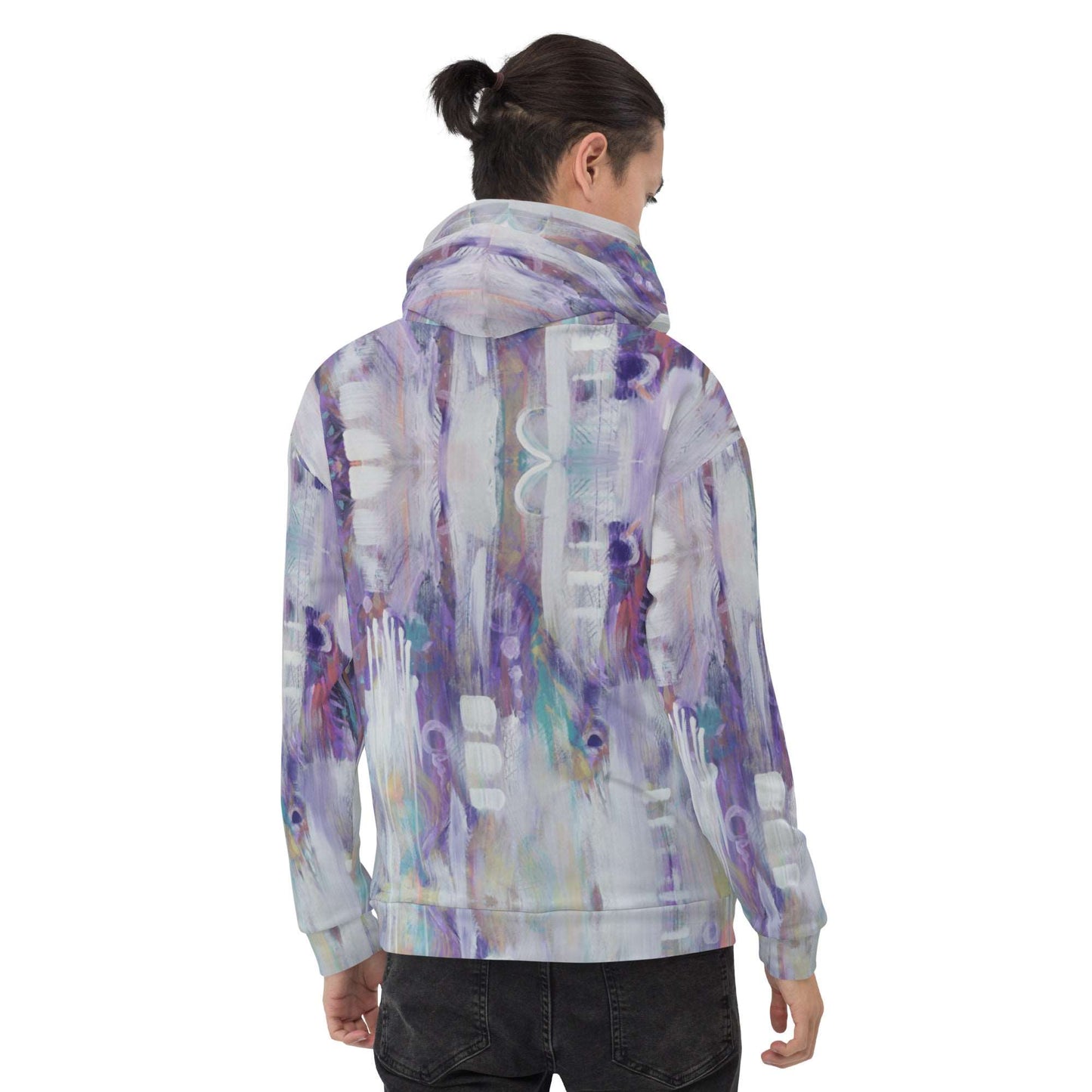 Abstract Purple, Epic Unisex Hoodie