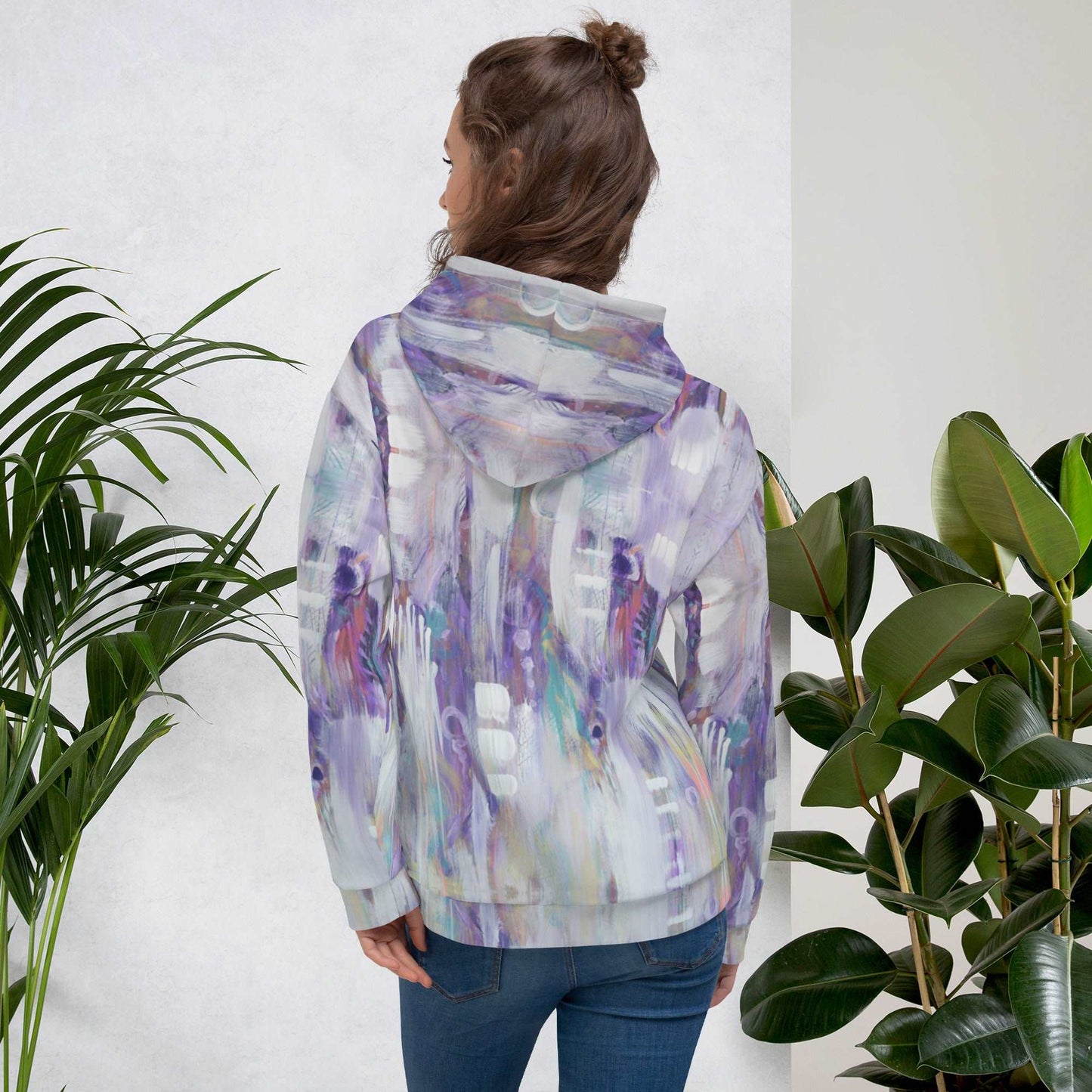 Abstract Purple, Epic Unisex Hoodie