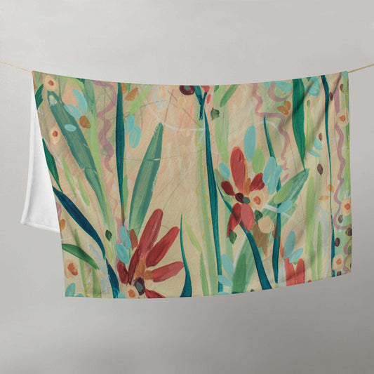 Footsteps in the Distance 2, Throw Blanket