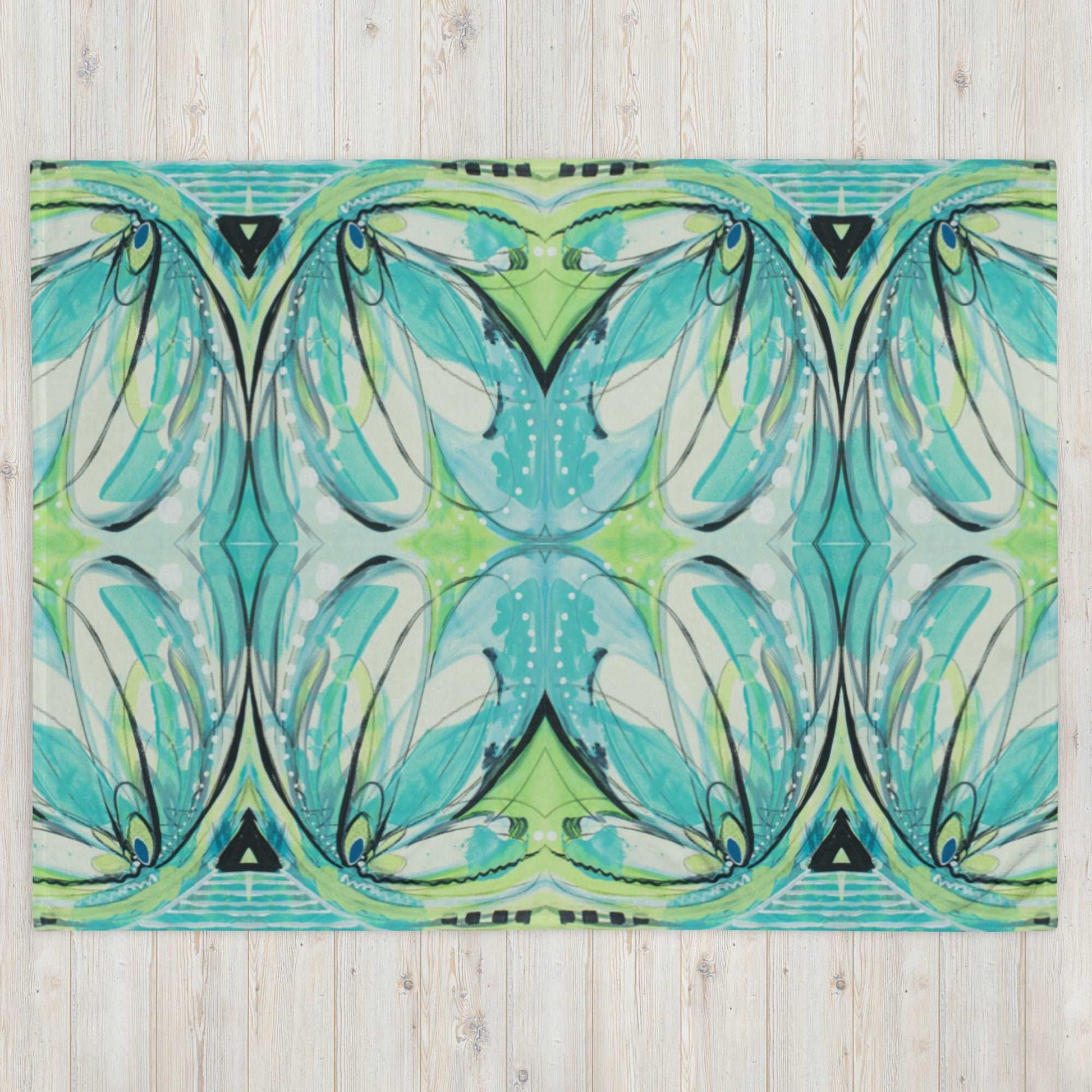 Female of the Species 5 Throw Blanket