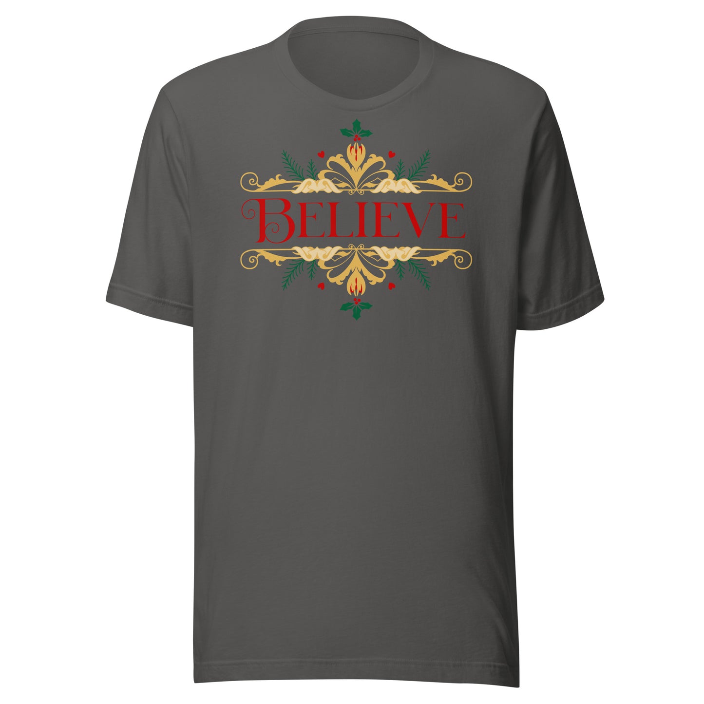Believe Christmas t-shirt