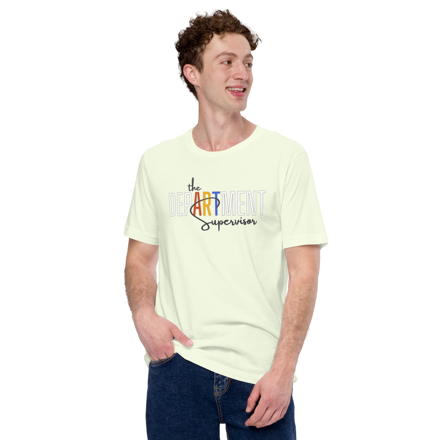 DepARTment supervisor t-shirt
