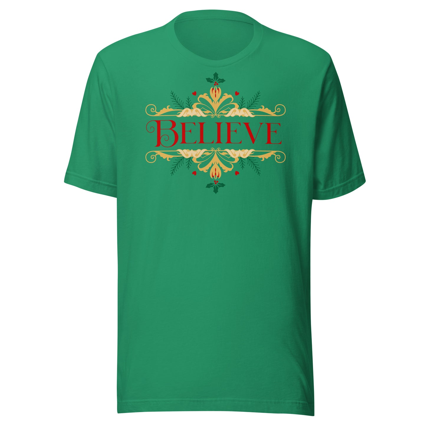 Believe Christmas t-shirt
