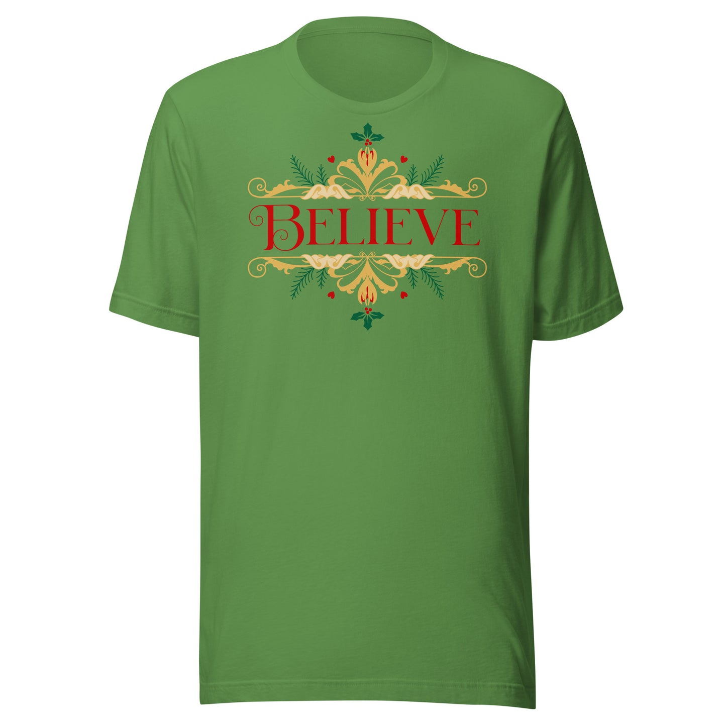 Believe Christmas t-shirt