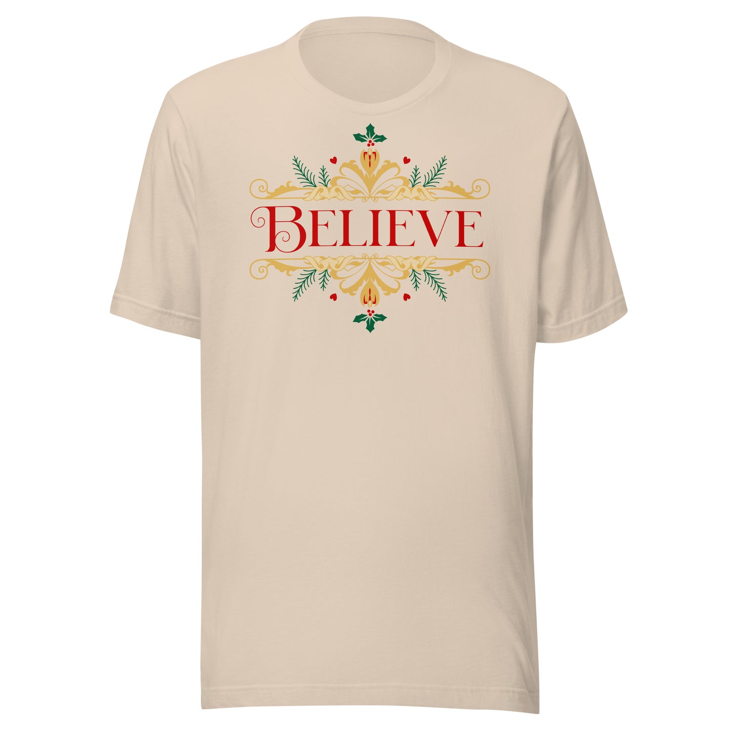 Believe Christmas t-shirt