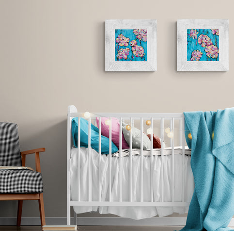 CLUSTER OF SPRING 1&2, Set of 2 paintings P.O.R.