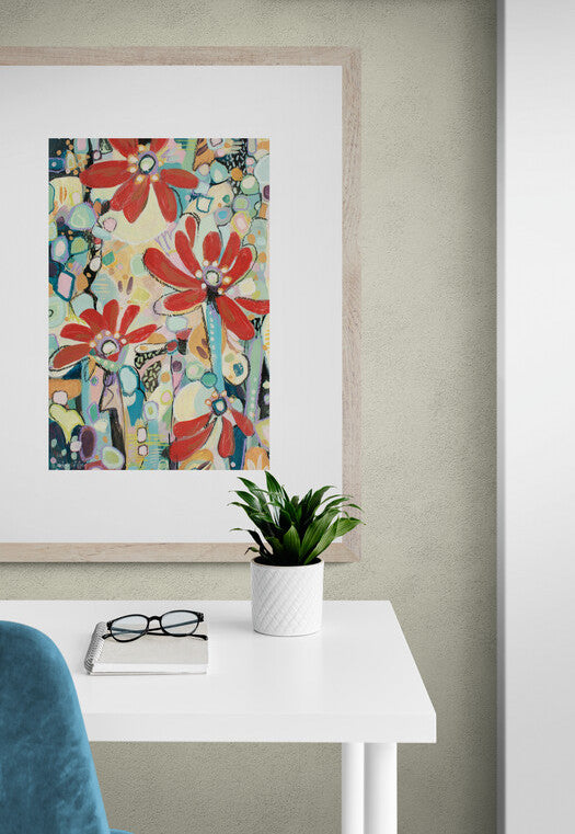 Reckless Succulent Painting