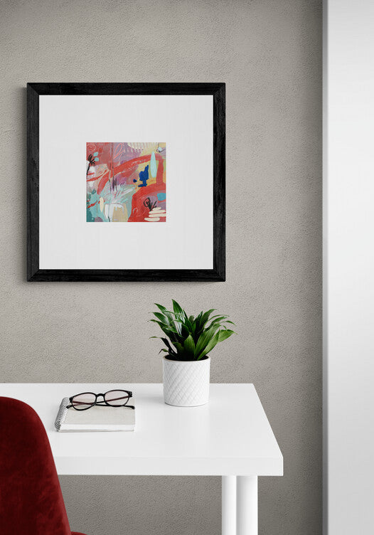 Red Dog Painting