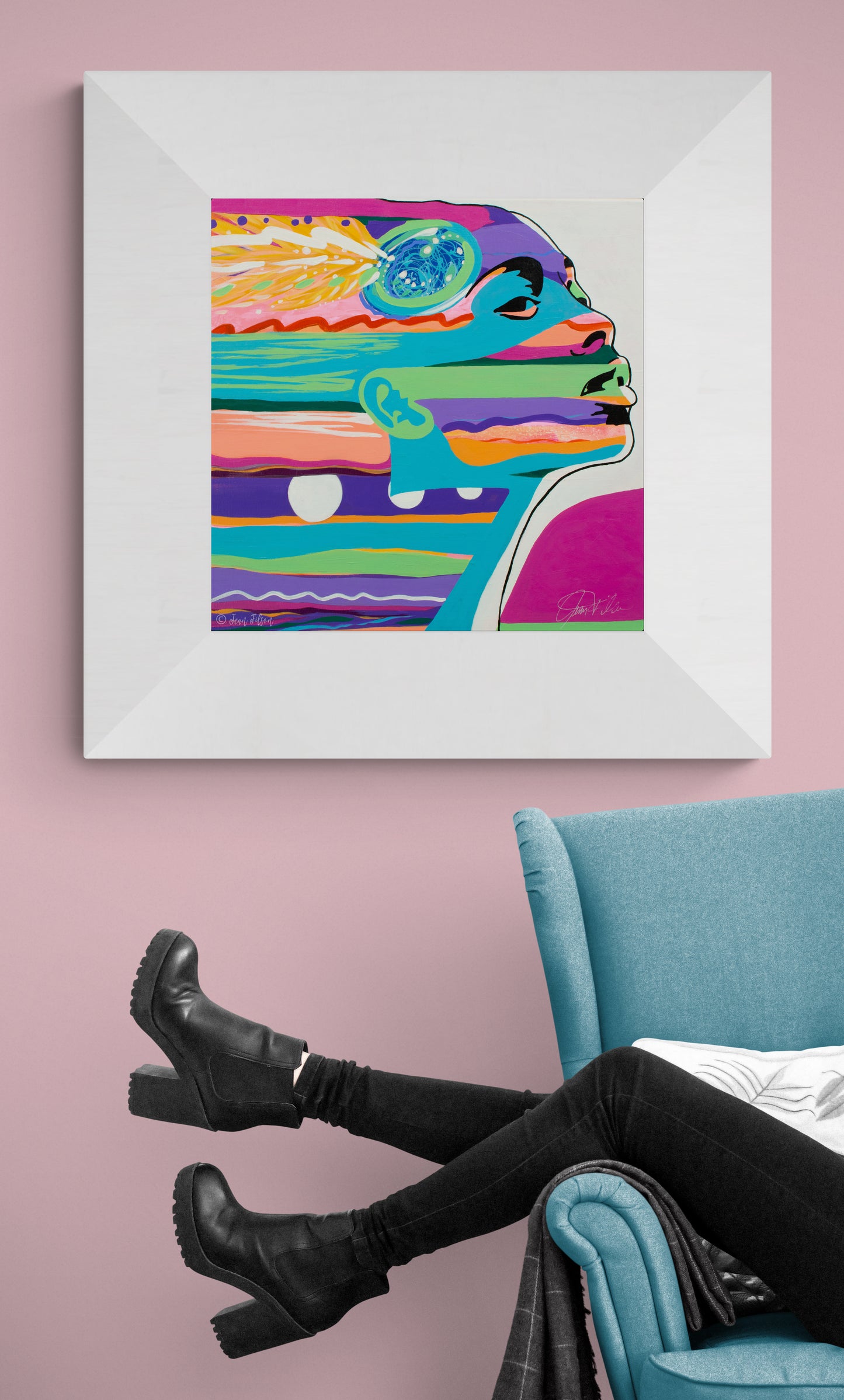 FREE SPIRIT, painting  SOLD