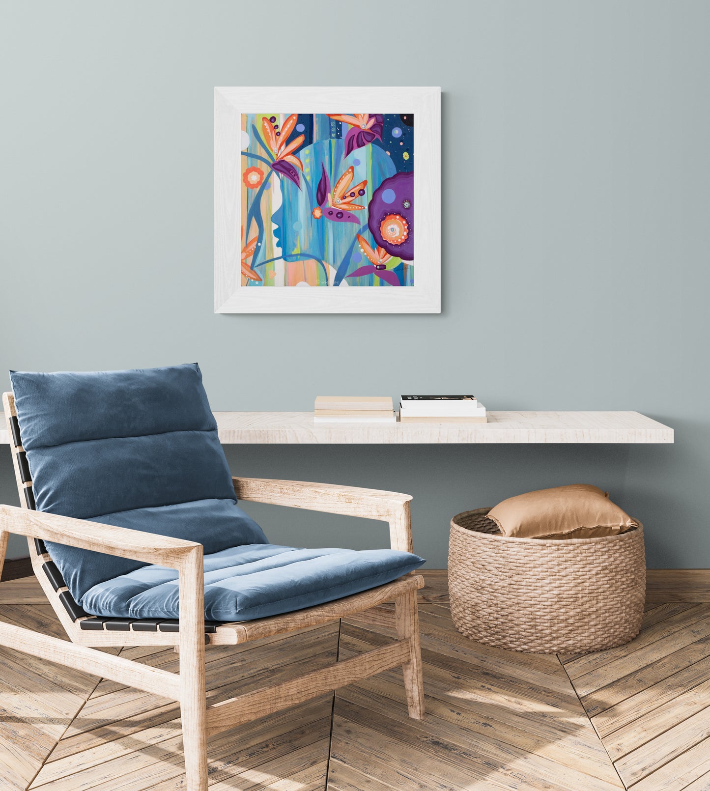 THE INTROVERT, painting  SOLD