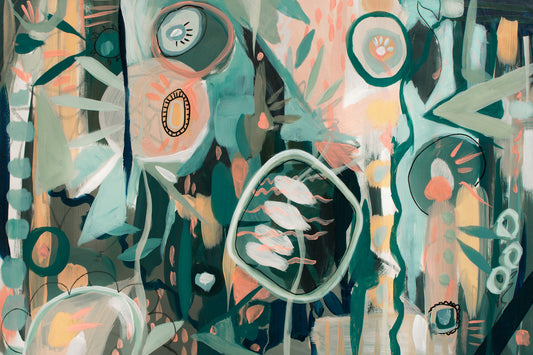 In Lieu of Flowers 3/4 Painting P.O.R.