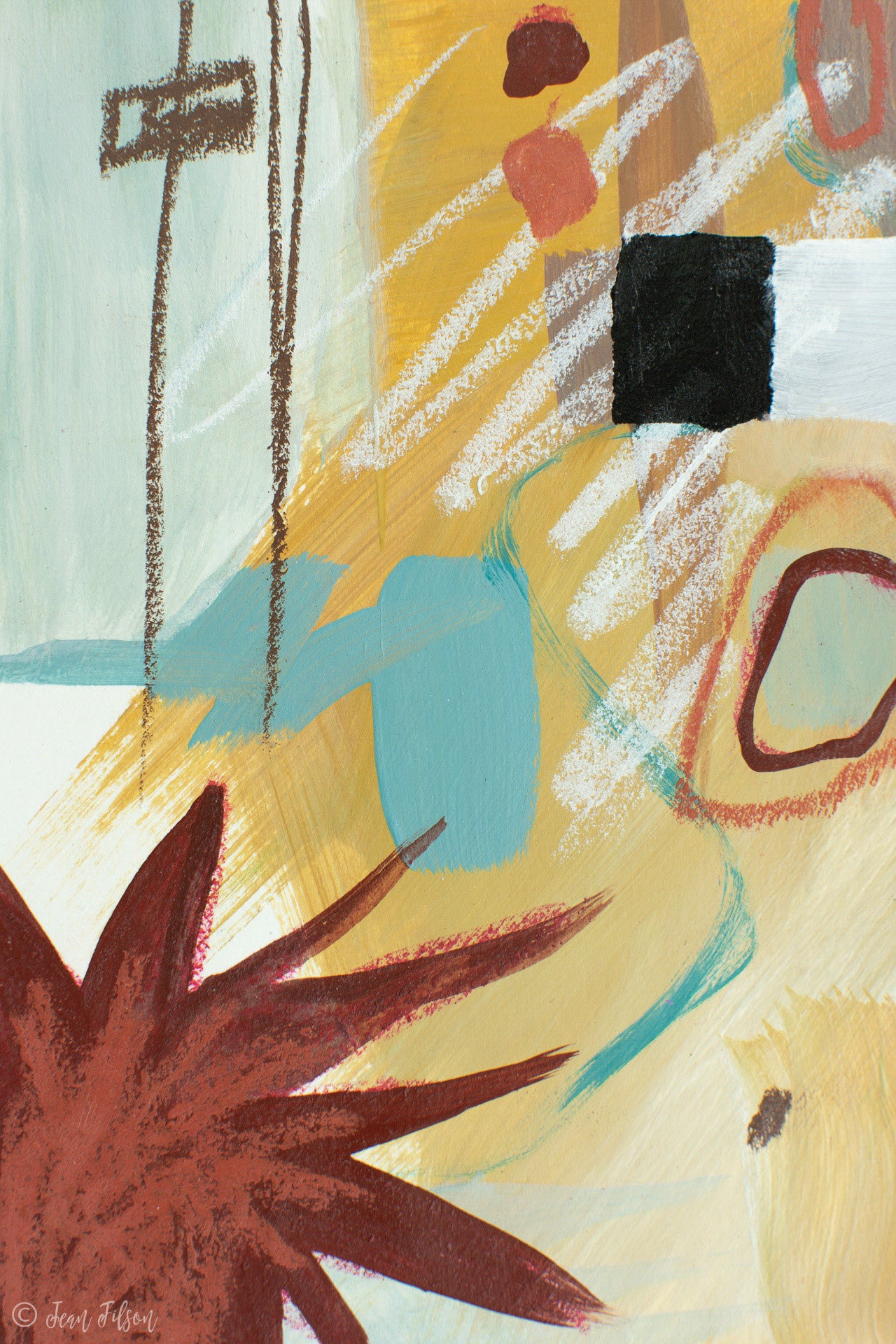 No reason to cry Painting