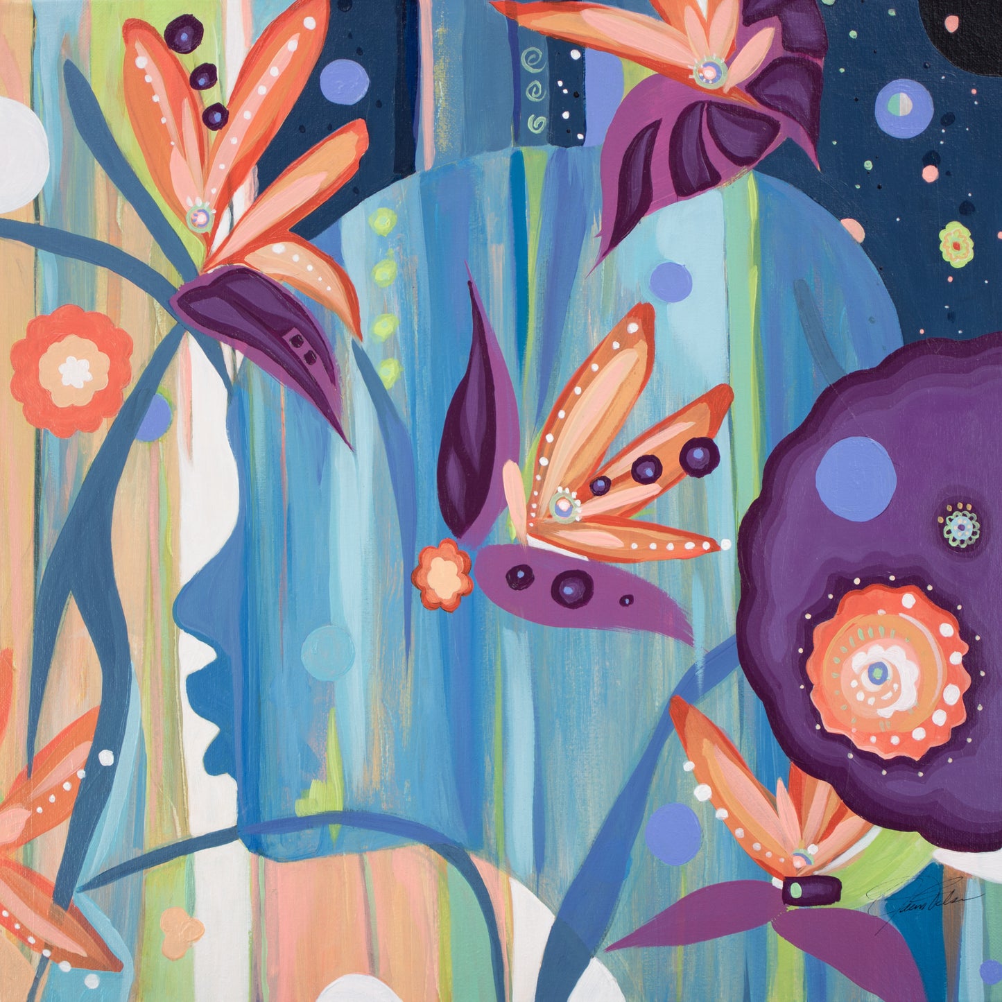 THE INTROVERT, painting  SOLD