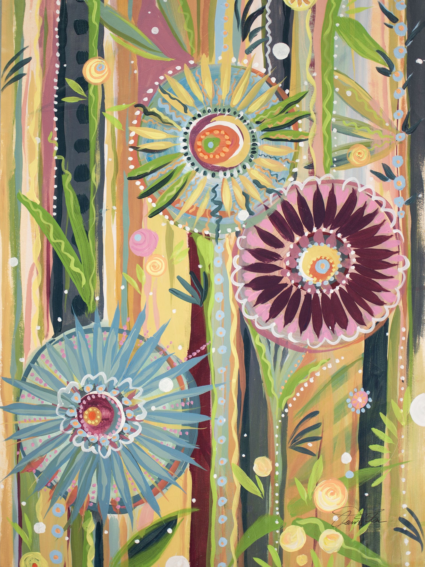 PICNIC DAY BLING, painting  P.O.R.