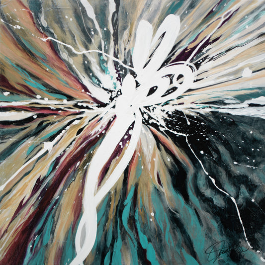 IGNITE, painting  P.O.R.