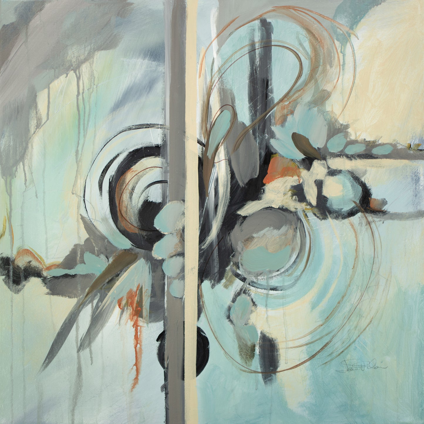 SOOTHE THE SOUL, painting  P.O.R.