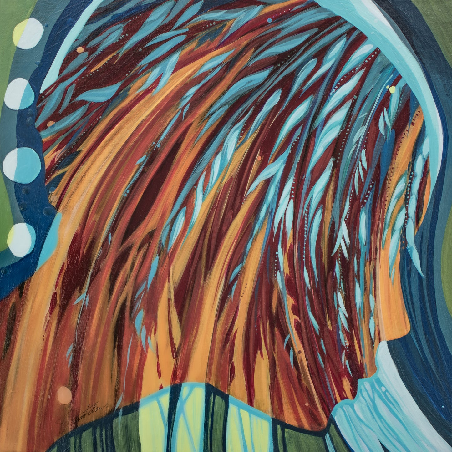 MOTHER NATURE, painting  SOLD