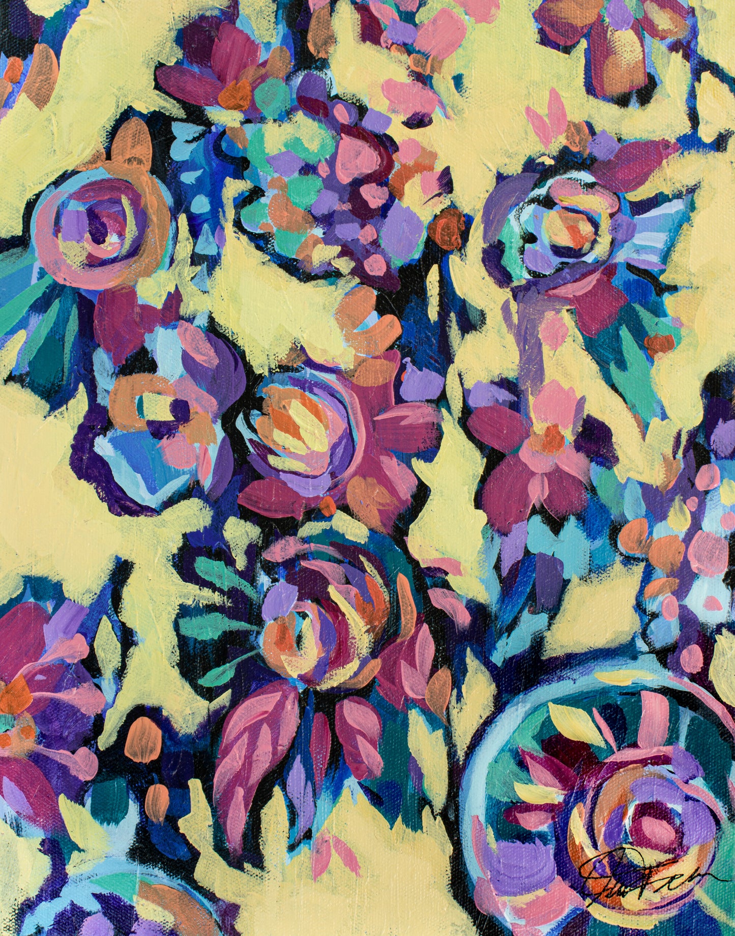 SUN GARDEN 1&2, Set of 2 paintings P.O.R.