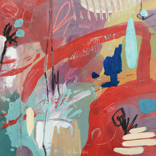 Red Dog Painting P.O.R.