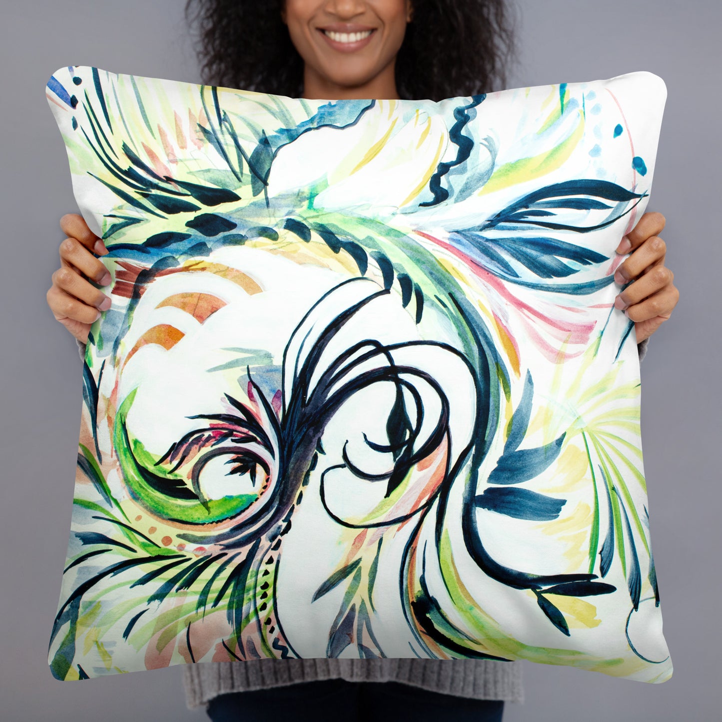 Let's Roll 1-2,  Pillow