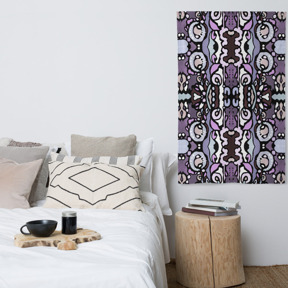 Z-Street, Purple Tapestry Flag