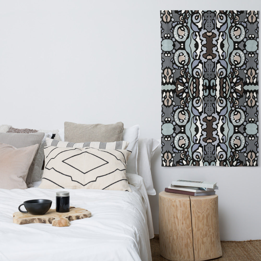 Z-Street, Gray Tapestry Flag