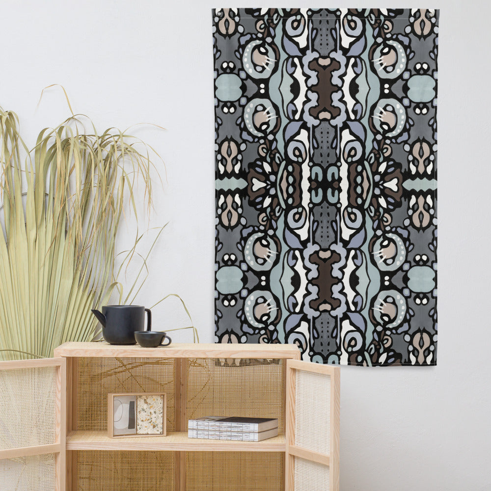 Z-Street, Gray Tapestry Flag