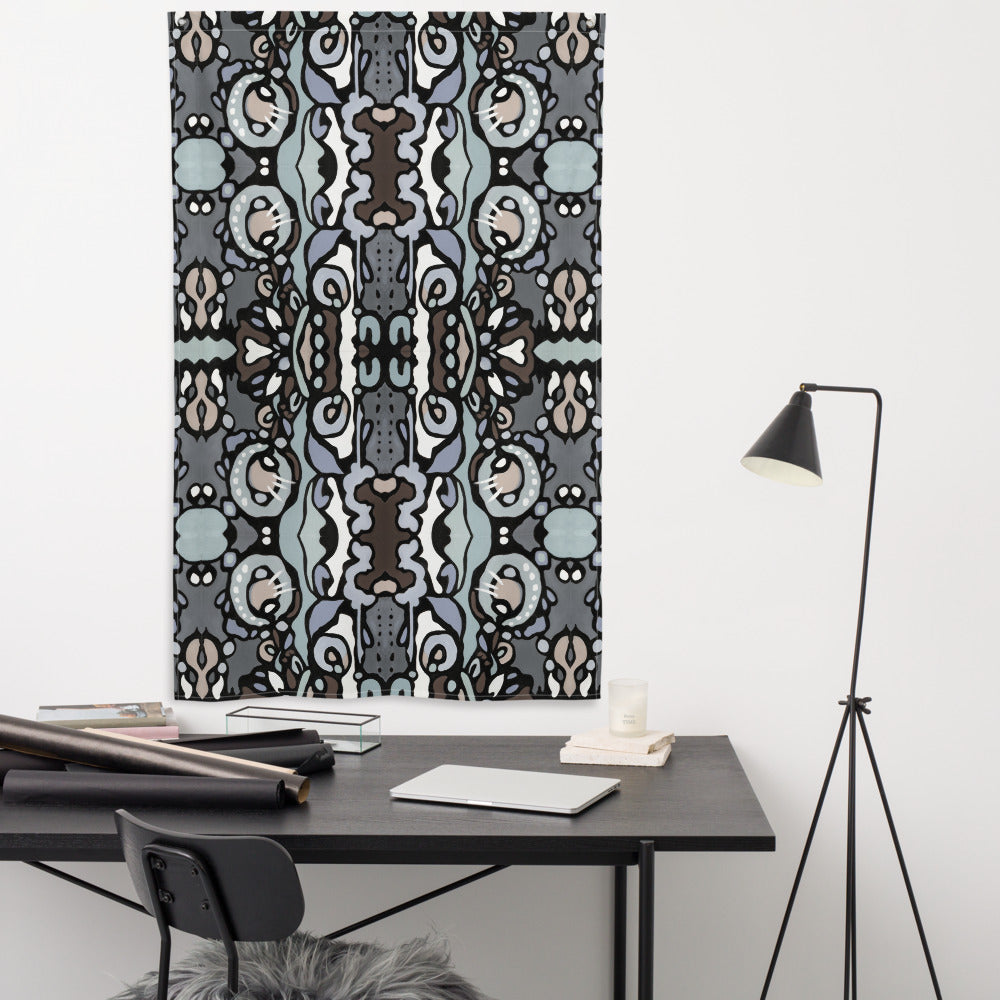 Z-Street, Gray Tapestry Flag