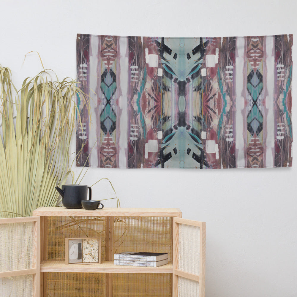 Rustic, Tapestry Flag