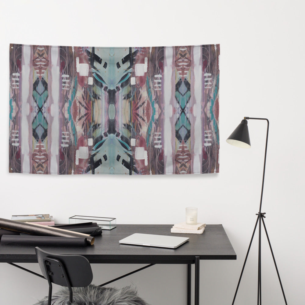 Rustic, Tapestry Flag