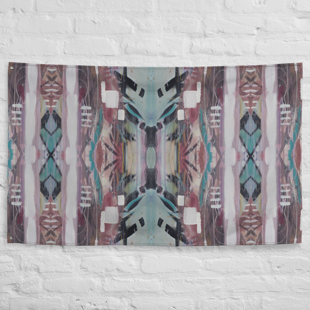 Rustic, Tapestry Flag