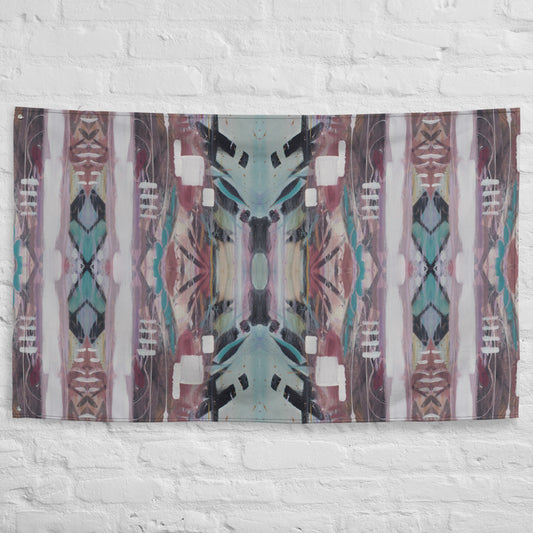 Rustic, Tapestry Flag