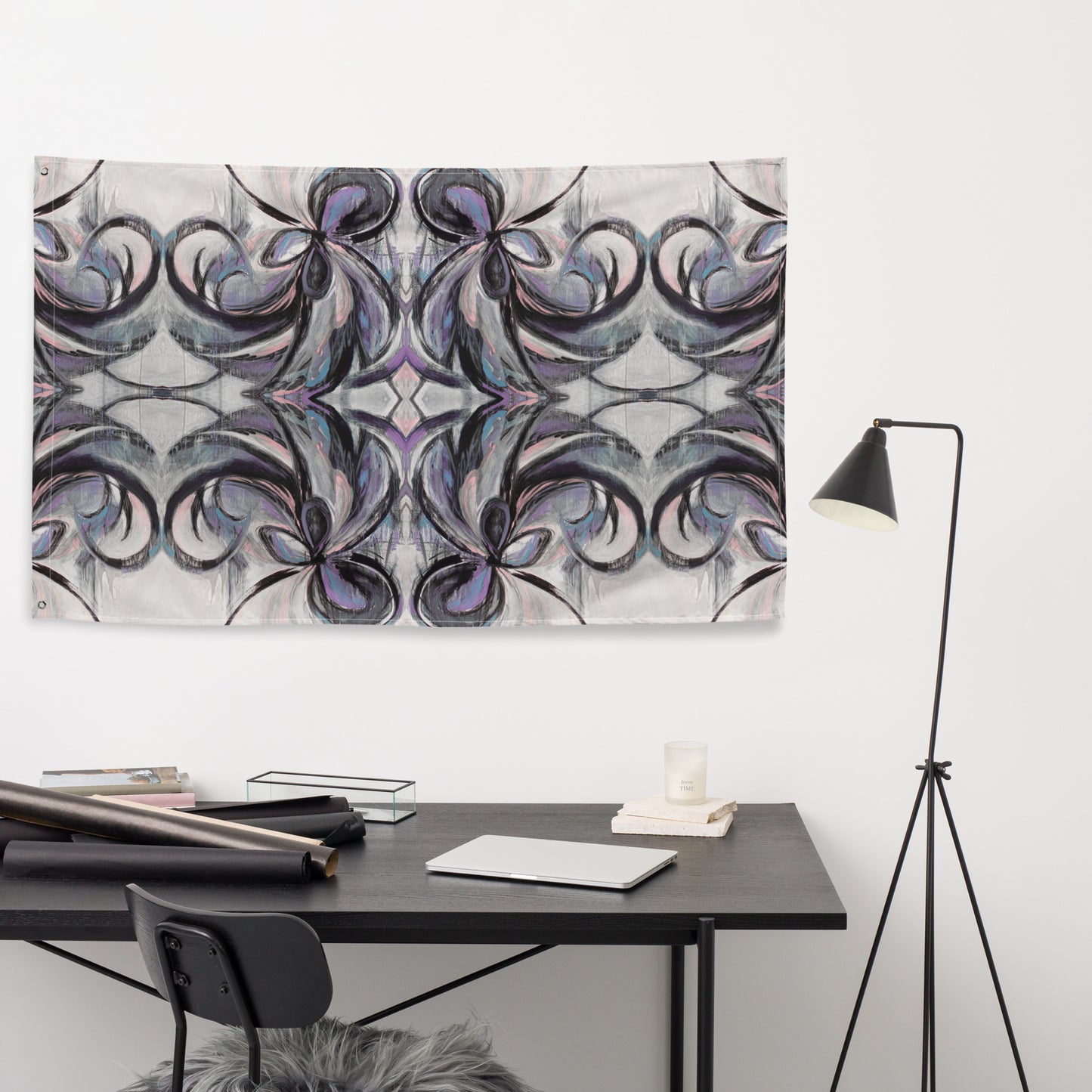 Soul Tie Purple, Tapestry Flag