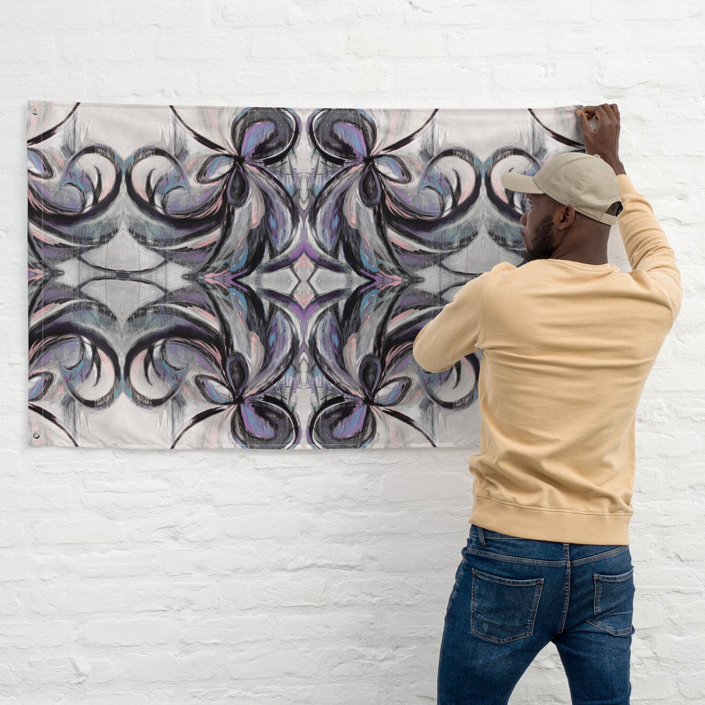 Soul Tie Purple, Tapestry Flag