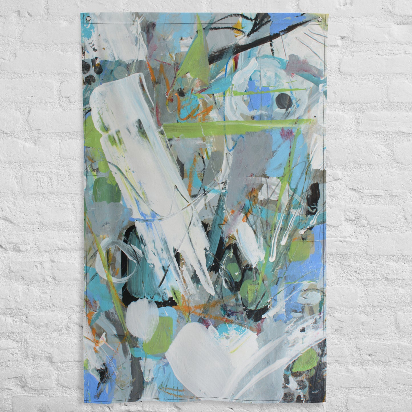 Word of Mouth Tapestry Flag