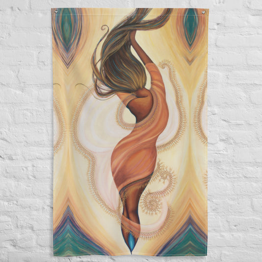 Light you Up Tapestry Flag