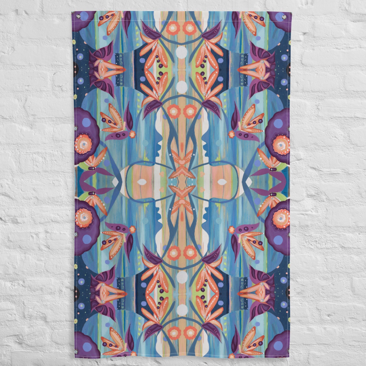 The Introvert Tapestry Flag