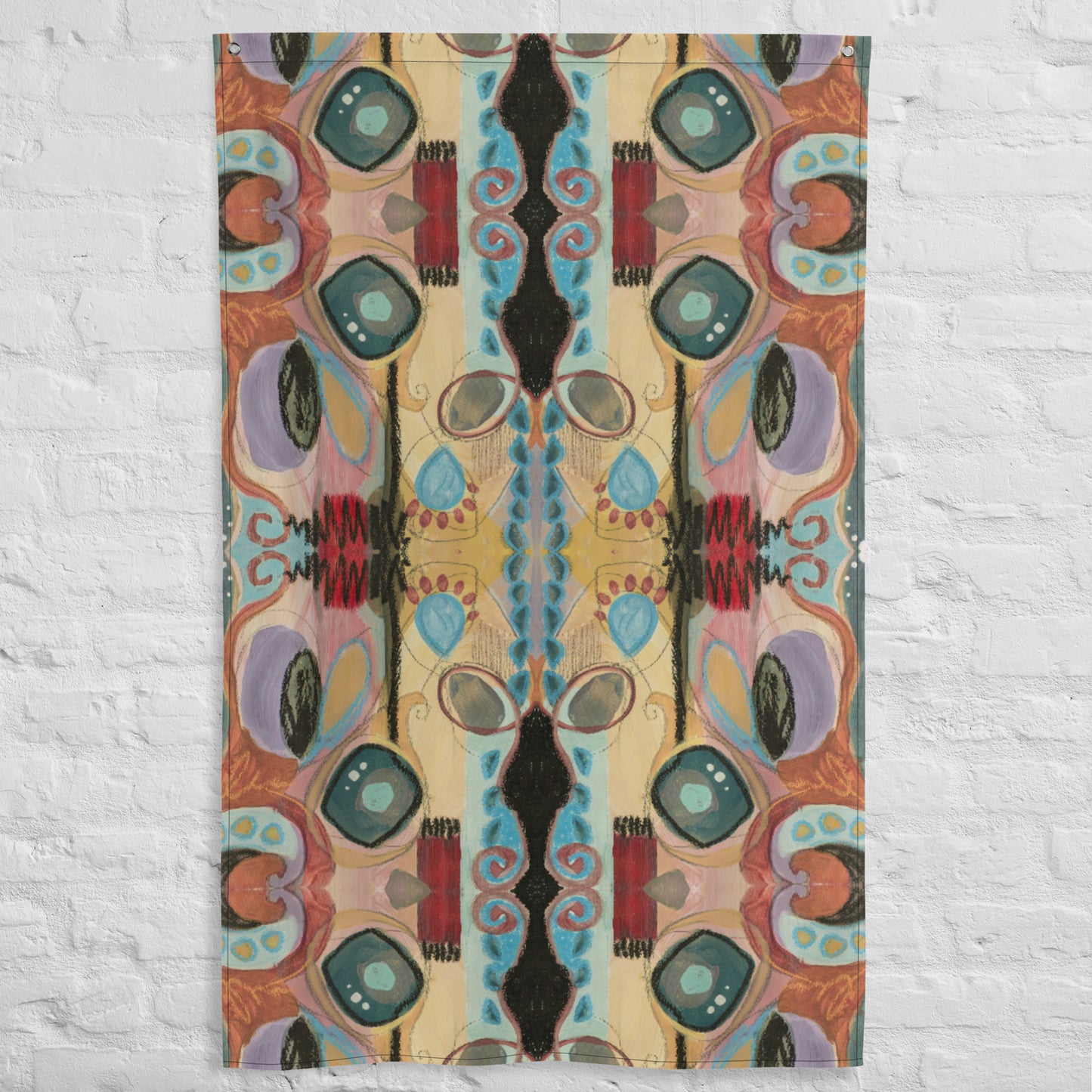 Late July Tapestry Flag