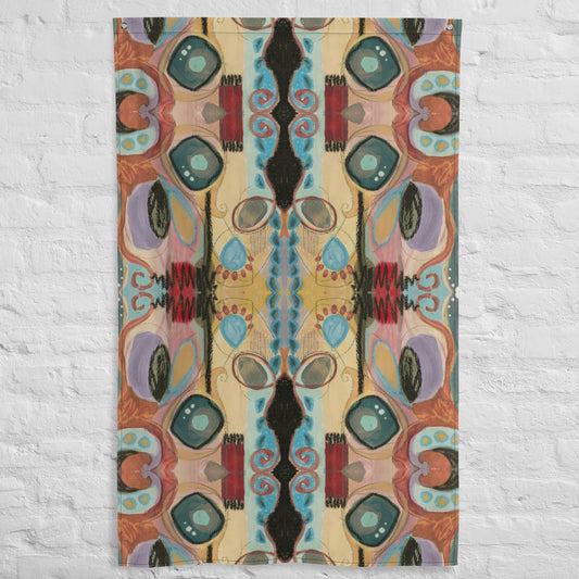 Late July Tapestry Flag