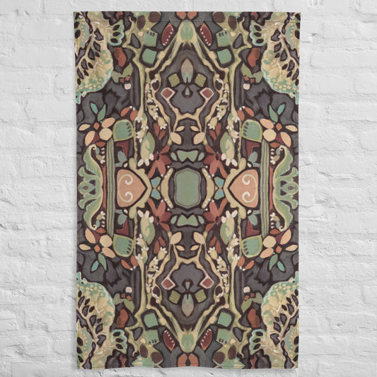 Wild Floret Tapestry Flag