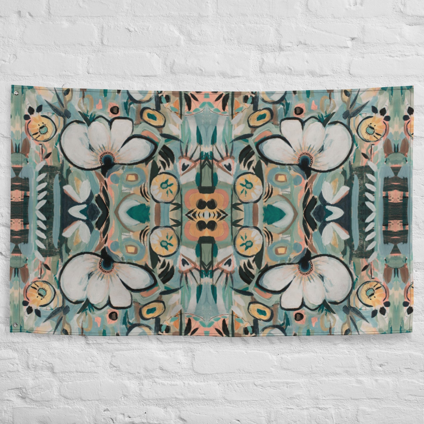 In Lieu of Flowers 4 Tapestry Flag