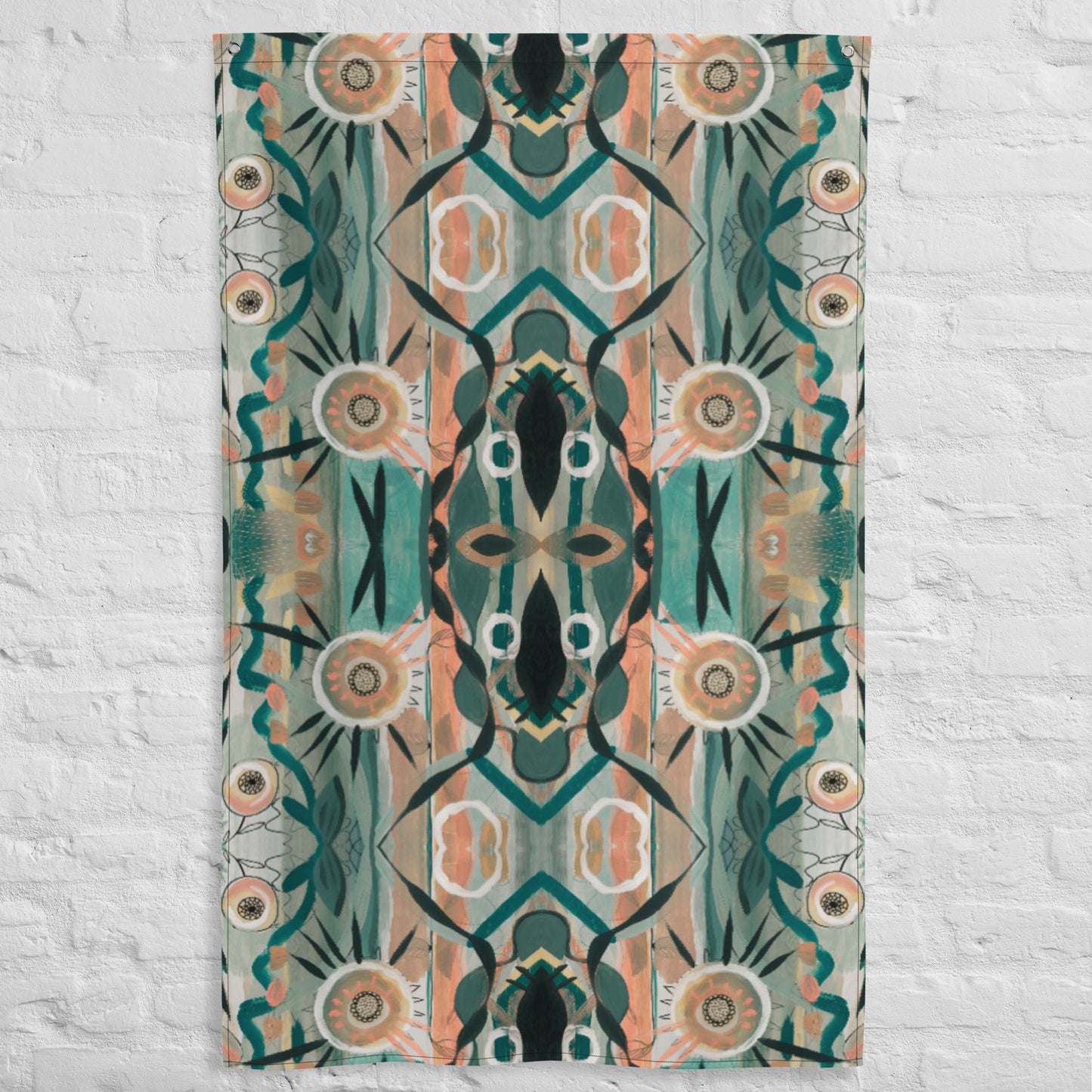 In Lieu of Flowers 1 Tapestry Flag