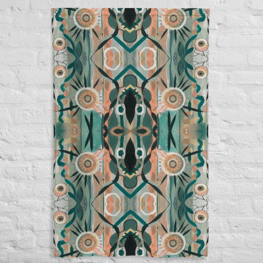 In Lieu of Flowers 1 Tapestry Flag