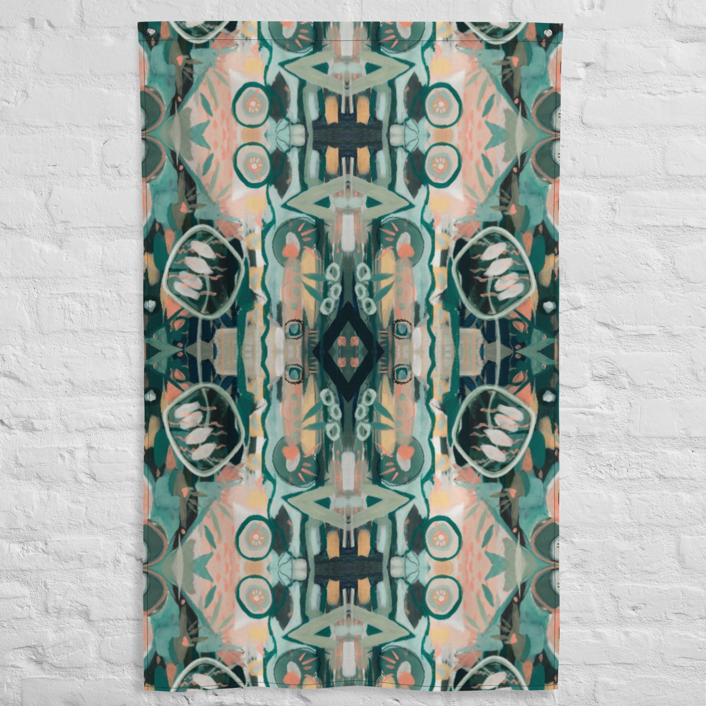 In Lieu of Flowers 3 Tapestry Flag