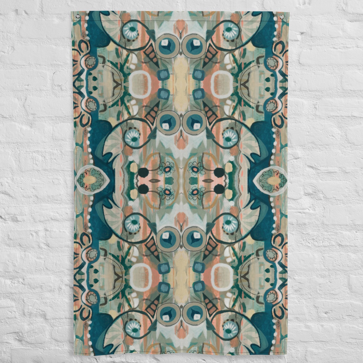 In Lieu of Flowers 2 Tapestry Flag